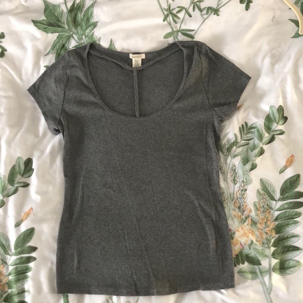 Bozzolo dark grey shirt